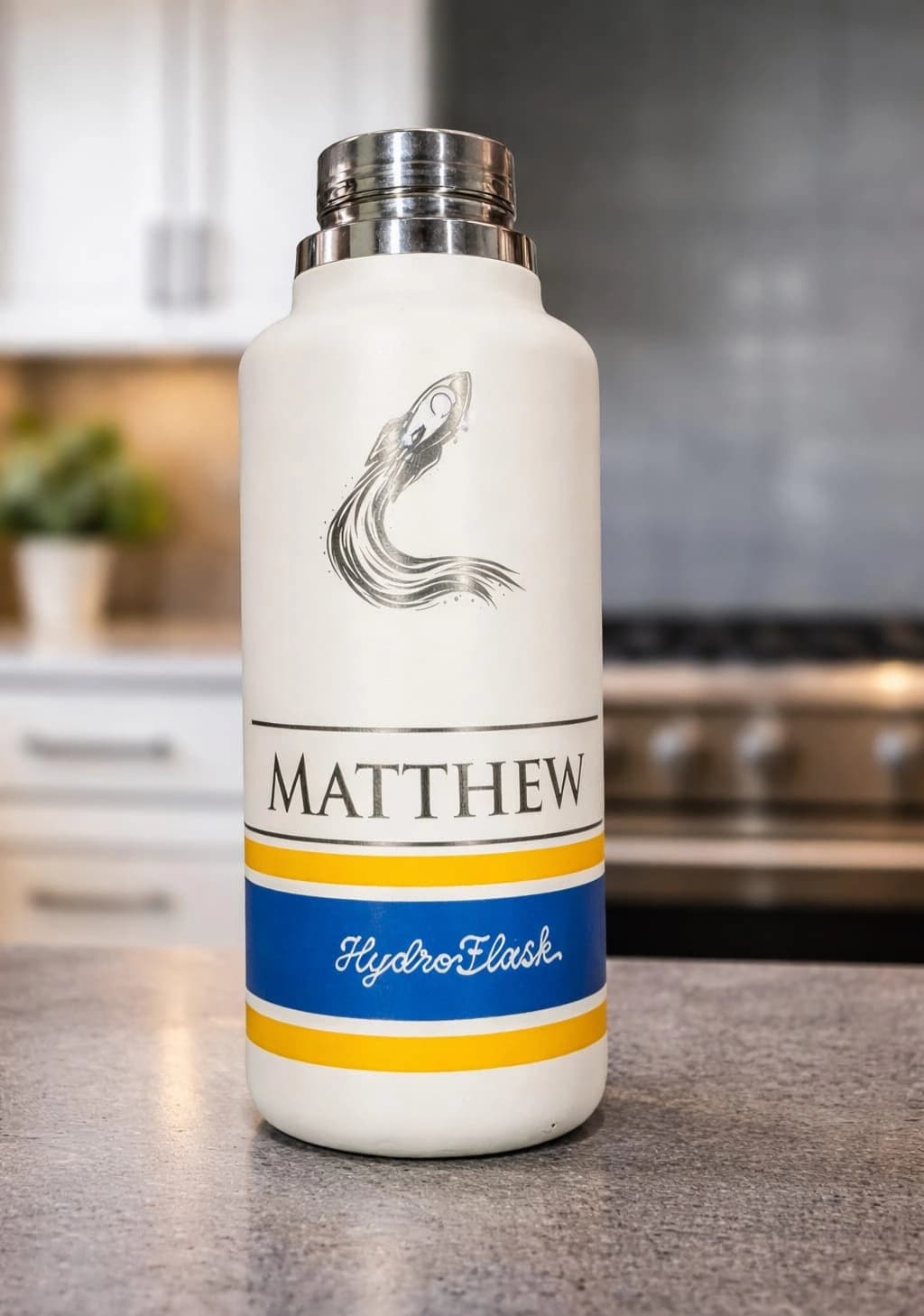 Laser engraving example