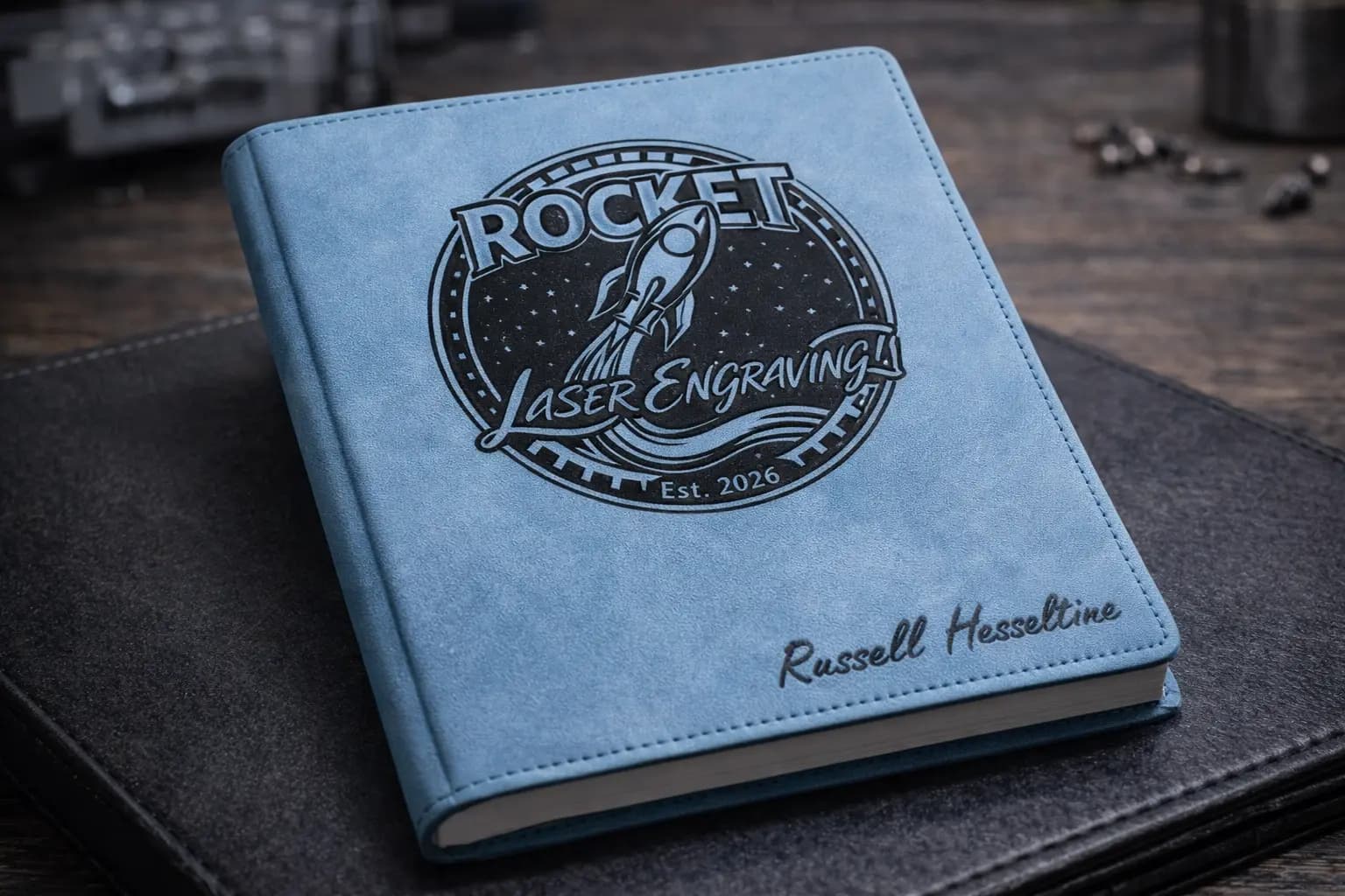 Laser engraving example